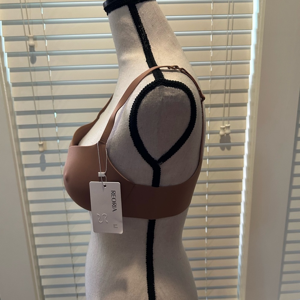 ReoRia Cocoa Seamless Bra size 34C - Picture 3 of 6